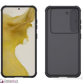 Nillkin Camshield dėklas su kameros apsauga - juodas (Samsung S23 Plus) Nillkin Camshield dėklas su kameros apsauga - juodas (Samsung S23 Plus)